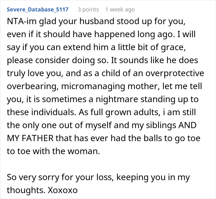 Wife Sets "Nobody Comes Over" Rule After Miscarriage, Hubby Thinks It Doesn't Apply To His Mommy Wife Sets "Nobody Comes Over" Rule After Miscarriage, Hubby Thinks It Doesn't Apply To His Mommy