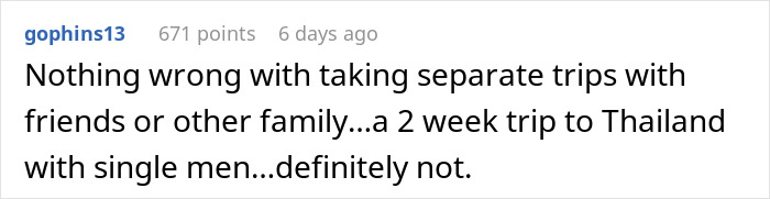 Guy Wants Marriage At Home And Single-Guy Trips To Thailand With Pals, Wife Says He Can’t Have Both Guy Wants Marriage At Home And Single-Guy Trips To Thailand With Pals, Wife Says He Can’t Have Both