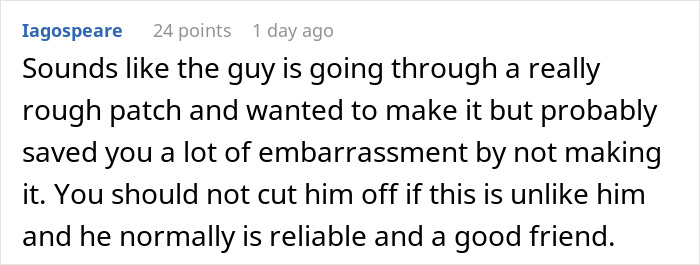 Groom's friend missing a wedding due to withdrawal issues, sparking advice on forgiveness. Groom's friend missing a wedding due to withdrawal issues, sparking advice on forgiveness.