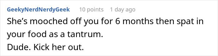 Screenshot of Reddit comment advising to end a relationship after a woman takes revenge on boyfriend. Screenshot of Reddit comment advising to end a relationship after a woman takes revenge on boyfriend.
