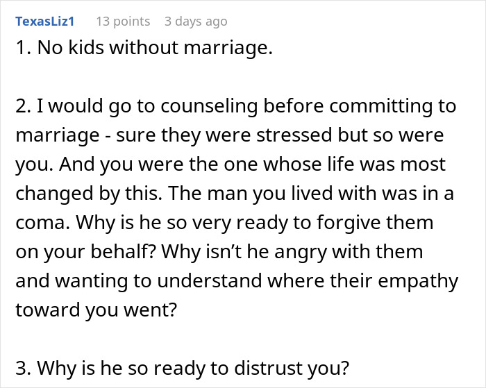 Woman’s Partner Ends Up In A Coma, His Family Does Something She Never Saw Coming: “I Was An Easy Target” Woman’s Partner Ends Up In A Coma, His Family Does Something She Never Saw Coming: “I Was An Easy Target”