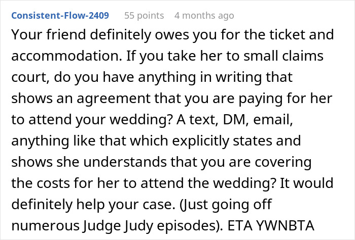Woman Skips Best Friend's Wedding, Says It's Because She Wanted A Honeymoon, The Real Reason Is Much Worse