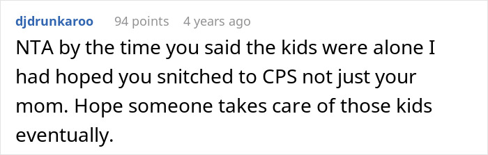 Reddit comment about teen exposing sister's plan for 3rd pregnancy, hoping CPS intervenes for the kids. Reddit comment about teen exposing sister's plan for 3rd pregnancy, hoping CPS intervenes for the kids.