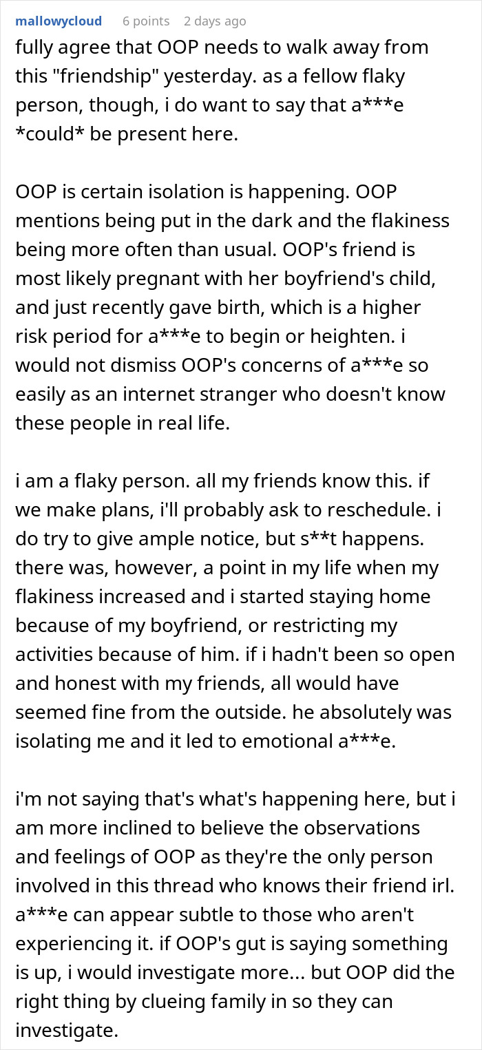 First-Time Mom Takes Friend For Granted For 3 Years, Finally Makes An Effort After She Gets Blocked First-Time Mom Takes Friend For Granted For 3 Years, Finally Makes An Effort After She Gets Blocked