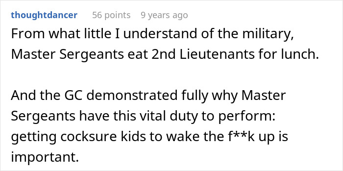 MIL Tries To Pull Rank On Bride's Dad Using Her Lieutenant Son, Gets Shut Down By His Captain Son