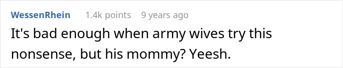 MIL Tries To Pull Rank On Bride's Dad Using Her Lieutenant Son, Gets Shut Down By His Captain Son