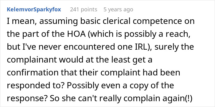 Neighbors Throw A Fit About Woman Cleaning Porch, She Maliciously Complies With HOA’s Response Neighbors Throw A Fit About Woman Cleaning Porch, She Maliciously Complies With HOA’s Response