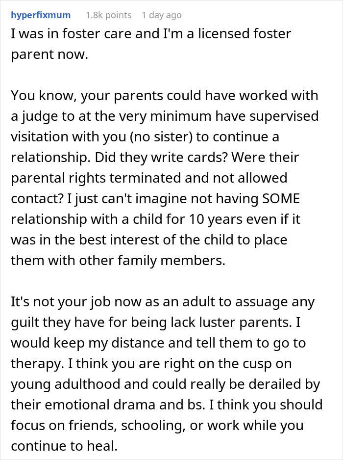 Guy Can't Believe Parents Want To Reconcile After They Ignored His Sister's Mental Health To Dangerous Levels Guy Can't Believe Parents Want To Reconcile After They Ignored His Sister's Mental Health To Dangerous Levels