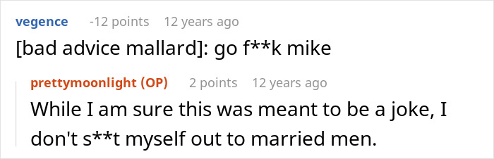 A screenshot of a comment section, where friends save woman's life by letting her talk herself into breaking up with BF. A screenshot of a comment section, where friends save woman's life by letting her talk herself into breaking up with BF.