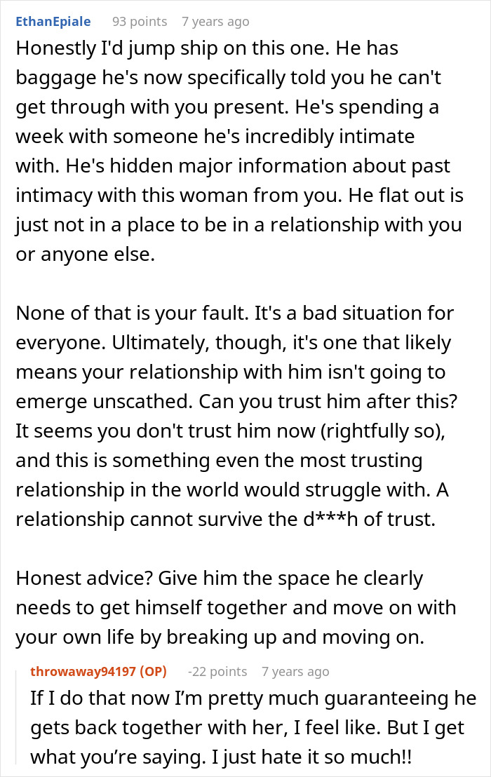 Woman Is Uncomfortable With Boyfriend's Female Best Friend, Finds Out They're Much More Than That Woman Is Uncomfortable With Boyfriend's Female Best Friend, Finds Out They're Much More Than That
