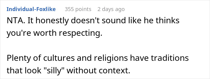 A comment about a boyfriend's disrespect regarding chopstick etiquette and cultural traditions. A comment about a boyfriend's disrespect regarding chopstick etiquette and cultural traditions.