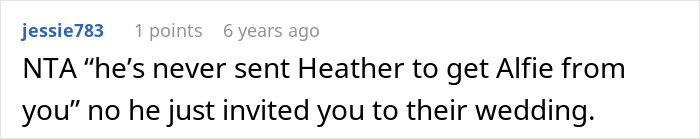 A screenshot of a comment from jessie783 explaining why a man cheating and getting mad about his GF dating his friend is NTA. A screenshot of a comment from jessie783 explaining why a man cheating and getting mad about his GF dating his friend is NTA.
