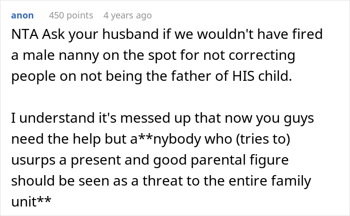 Wife Shocks Husband By Firing The Nanny On The Spot, Calls Her Reason An Overreaction Wife Shocks Husband By Firing The Nanny On The Spot, Calls Her Reason An Overreaction