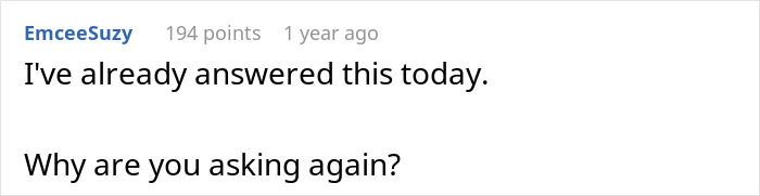 A social media comment asking why the question about an autism diagnosis and having kids is being asked again. A social media comment asking why the question about an autism diagnosis and having kids is being asked again.
