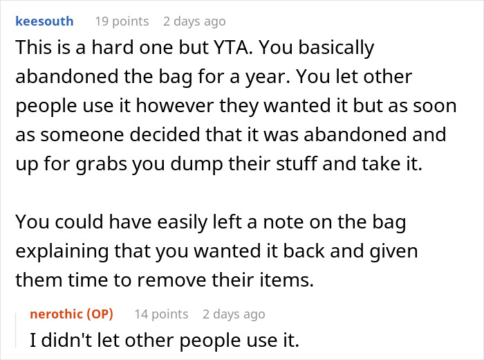 Cleaner Helps Herself To Teacher&rsquo;s Lost Backpack, Gets Mad When The Owner Helps Herself To It Too