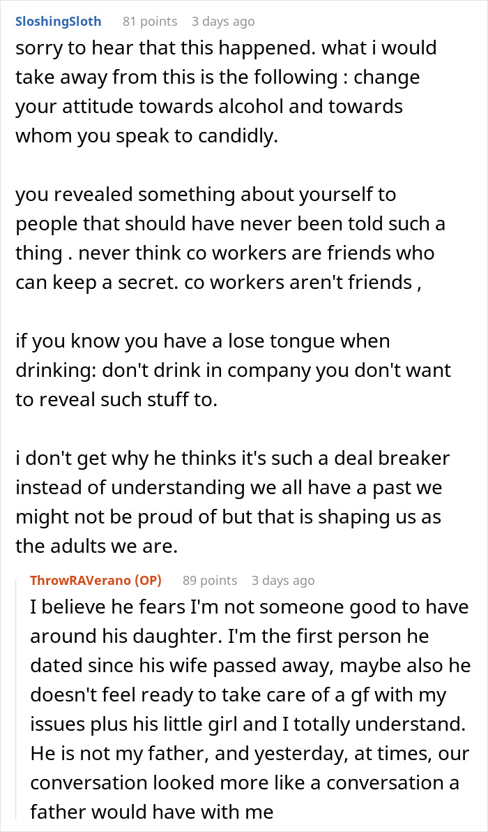 Widower Ends Relationship With Mom Of Two After Seeing A Different Side Of Her At A Work Party Widower Ends Relationship With Mom Of Two After Seeing A Different Side Of Her At A Work Party