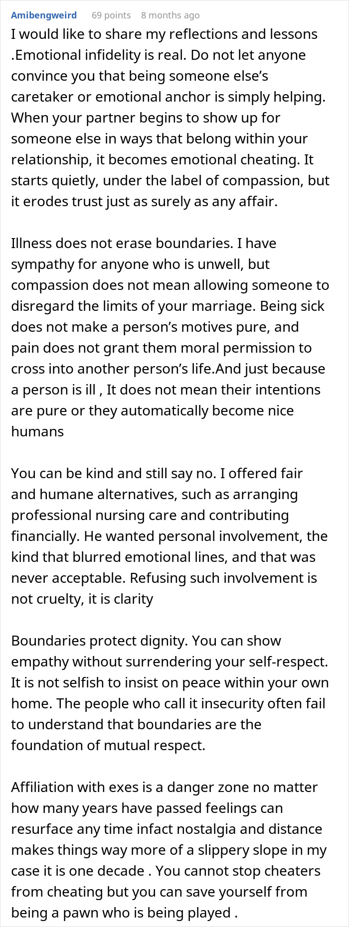 Husband Drops Everything To Help His Sick Ex Wife, Doesn't Care What His Current Wife Thinks Husband Drops Everything To Help His Sick Ex Wife, Doesn't Care What His Current Wife Thinks