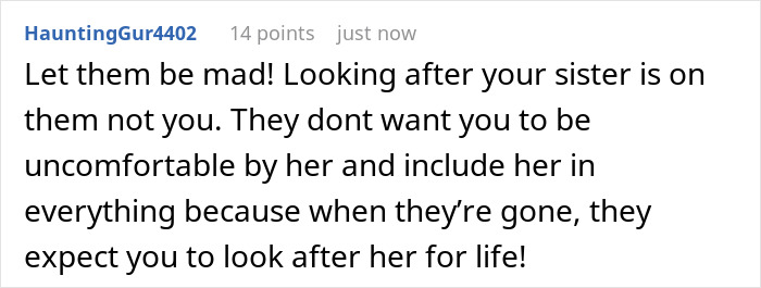 Parents Force Teen To Have Autistic Sis At All Bday Parties, Mad When She Does 18th Bday Differently Parents Force Teen To Have Autistic Sis At All Bday Parties, Mad When She Does 18th Bday Differently