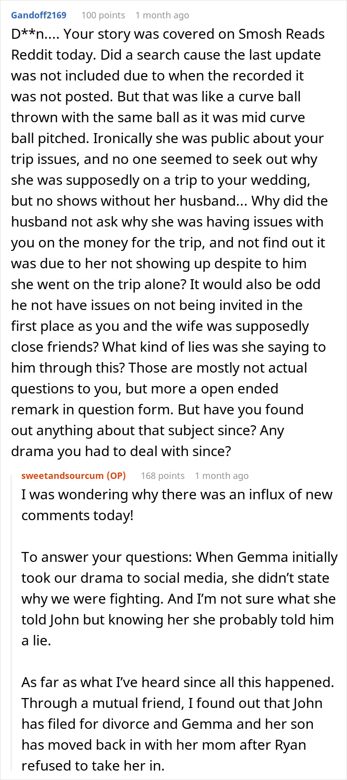 Woman Skips Best Friend's Wedding, Says It's Because She Wanted A Honeymoon, The Real Reason Is Much Worse