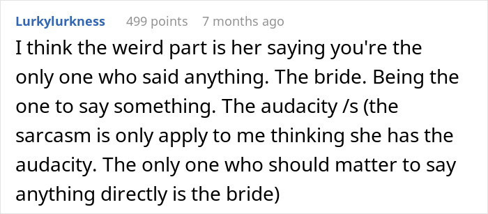 Wedding Guest Claims She Had &ldquo;Nothing Else To Wear,&rdquo; Bride Isn&rsquo;t Buying Her Excuse