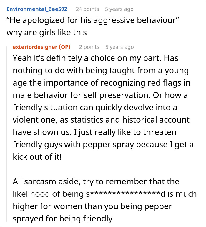A woman explains her use of pepper spray due to forgetting her identical twin, emphasizing self-preservation in situations involving mistaken identity. A woman explains her use of pepper spray due to forgetting her identical twin, emphasizing self-preservation in situations involving mistaken identity.