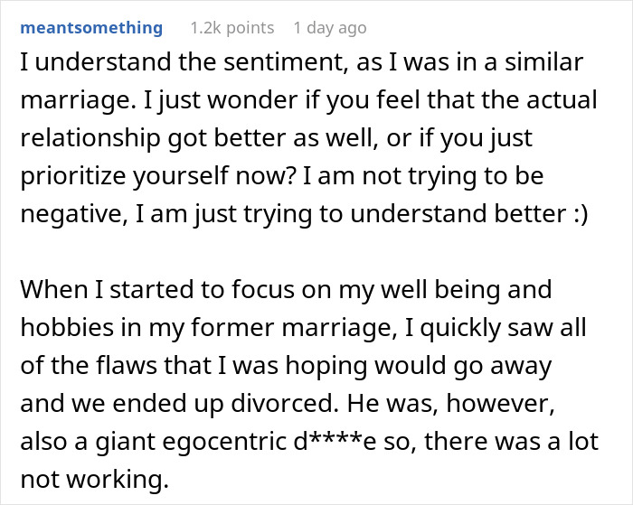 “Decided To ‘Decenter’ My Husband A Couple Of Years Ago And Here's How It's Going” “Decided To ‘Decenter’ My Husband A Couple Of Years Ago And Here's How It's Going”