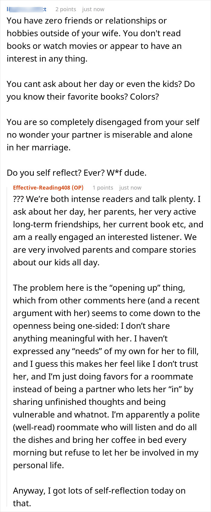 Guy Doesn't Know What It Means To "Open Up Emotionally," Wife Of 10 Years On Brink Of Divorce Guy Doesn't Know What It Means To "Open Up Emotionally," Wife Of 10 Years On Brink Of Divorce