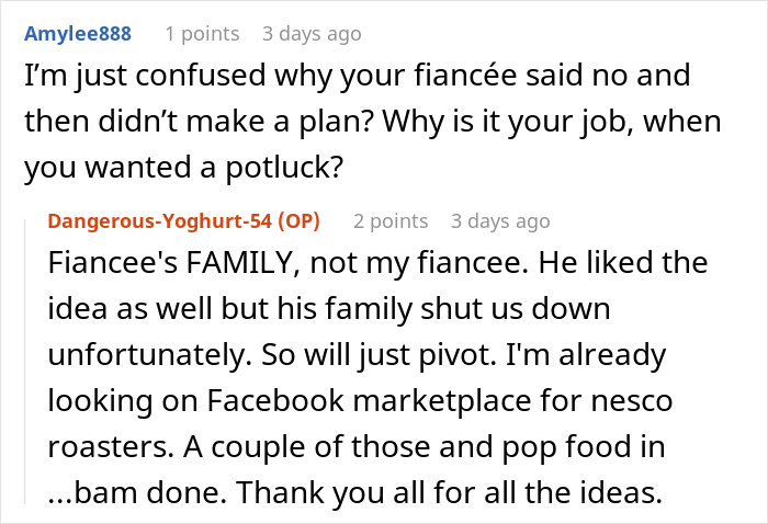 People Are Discussing Bride’s Idea Of A Potluck Wedding And It’s Pretty Triggering For Some People Are Discussing Bride’s Idea Of A Potluck Wedding And It’s Pretty Triggering For Some