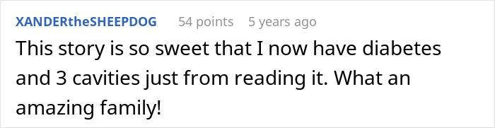 A sweet comment about a family and a story that caused diabetes and cavities due to its sweetness, regarding a MIL who sabotages the wedding. A sweet comment about a family and a story that caused diabetes and cavities due to its sweetness, regarding a MIL who sabotages the wedding.