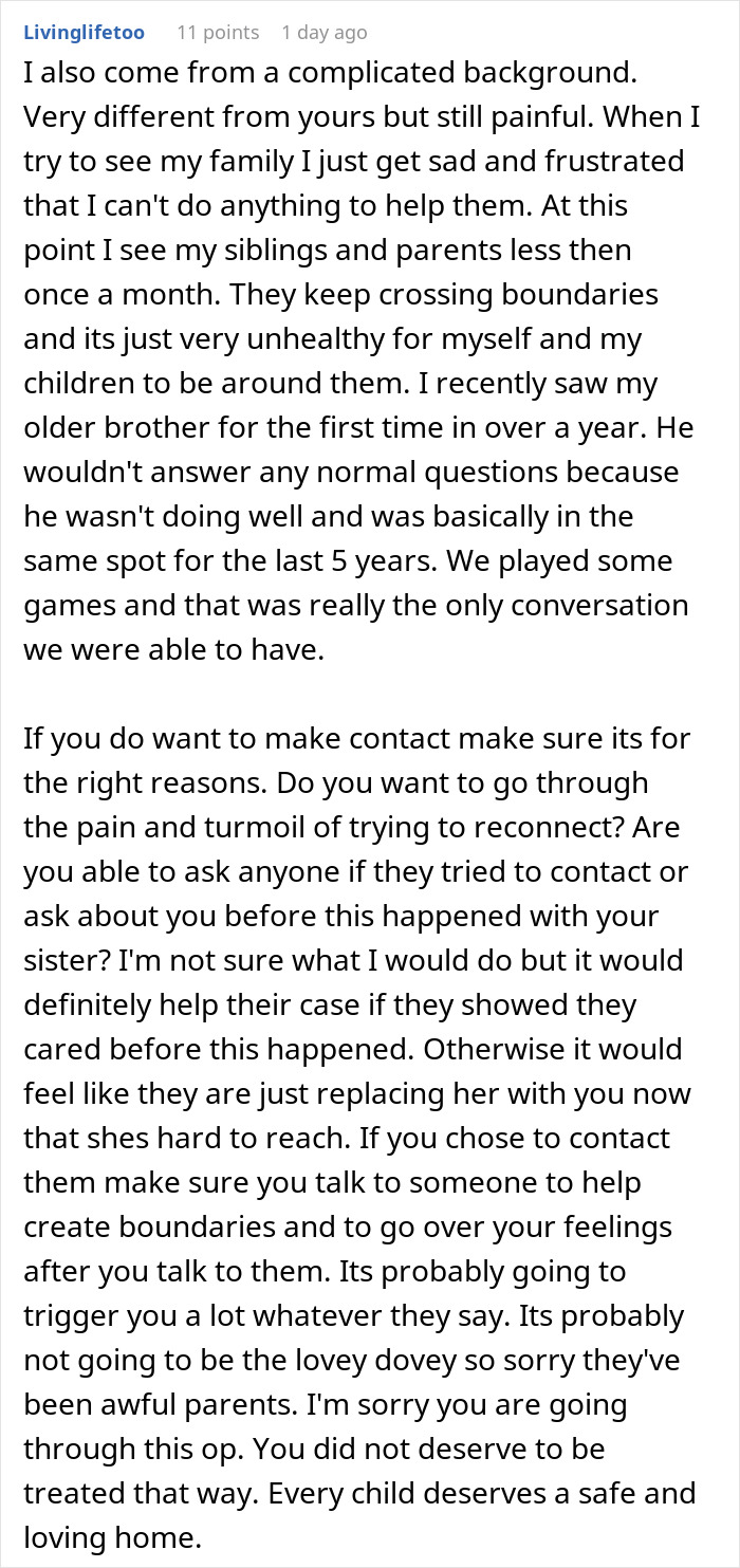 Guy Can't Believe Parents Want To Reconcile After They Ignored His Sister's Mental Health To Dangerous Levels Guy Can't Believe Parents Want To Reconcile After They Ignored His Sister's Mental Health To Dangerous Levels