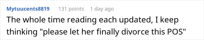A comment about a guy who cheats on his pregnant wife, hoping she divorces him. A comment about a guy who cheats on his pregnant wife, hoping she divorces him.