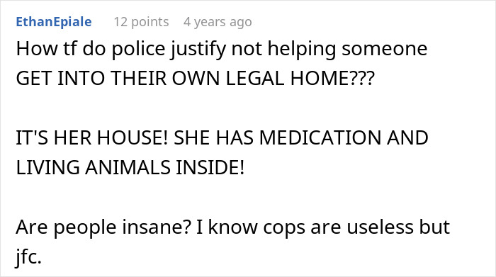 Psycho MIL Hell-Bent On Kicking Out Son's Fam, Arrested After Trying To Steal DIL's $6K Electronics