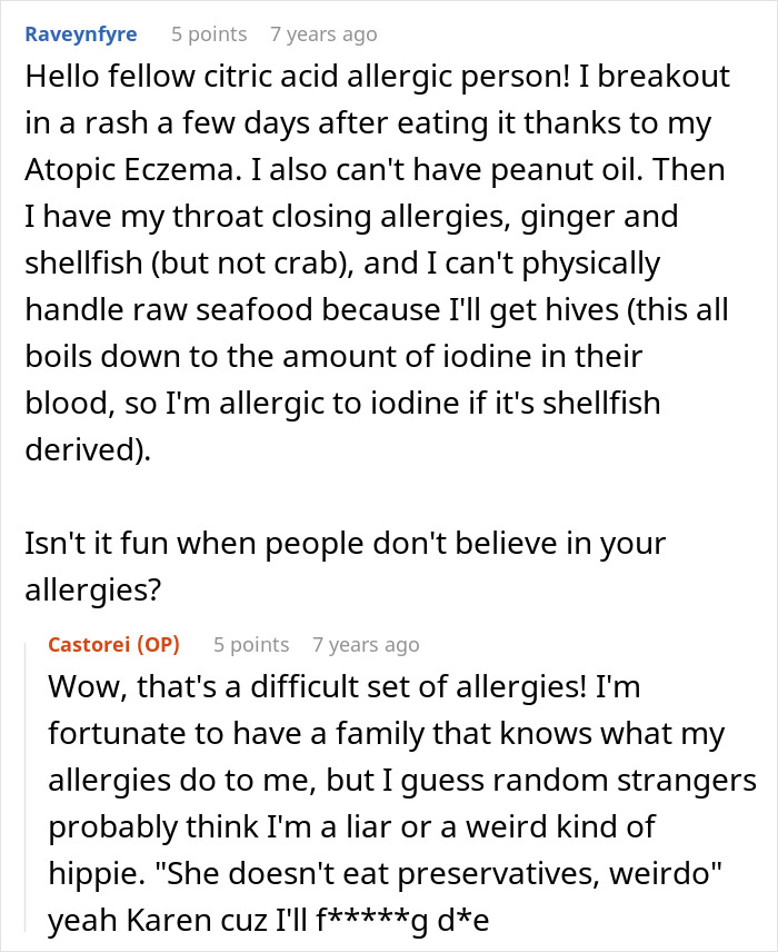 Couple Tell MIL Several Times About DIL's Dietary Condition, She Ignores It, And Brings Wrong Food Couple Tell MIL Several Times About DIL's Dietary Condition, She Ignores It, And Brings Wrong Food