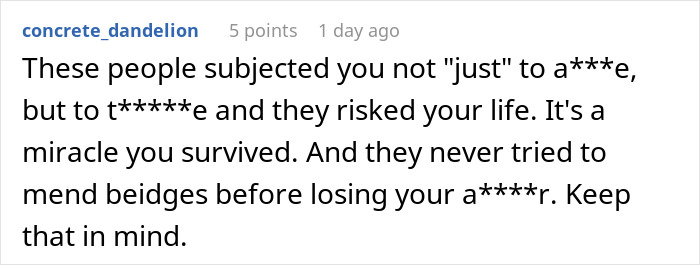 Guy Can't Believe Parents Want To Reconcile After They Ignored His Sister's Mental Health To Dangerous Levels Guy Can't Believe Parents Want To Reconcile After They Ignored His Sister's Mental Health To Dangerous Levels