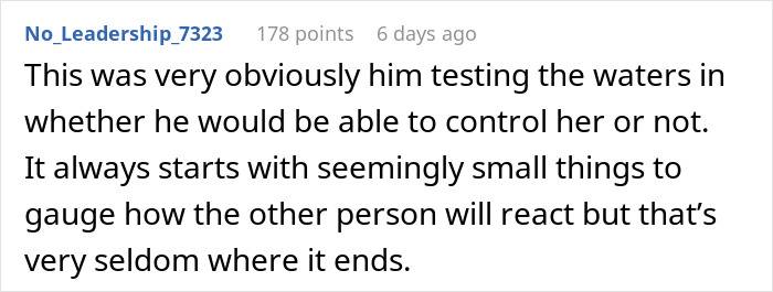 Comment on a BF deleting phone app, suggesting it's a test for control and often escalates. Comment on a BF deleting phone app, suggesting it's a test for control and often escalates.
