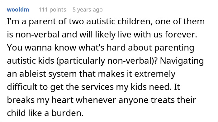 Evil Grandma Hopes Couple Has Severely Autistic Child Just Like Hers, Wants Them In Same Boat