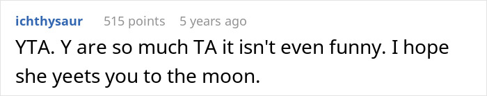 A Reddit comment expressing strong disapproval for a husband leaving his wife during labor. A Reddit comment expressing strong disapproval for a husband leaving his wife during labor.