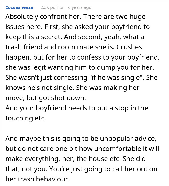 Woman Lives With Roommate In Harmony Until Her BF Moves In And Makes The Roommate Go Crazy Woman Lives With Roommate In Harmony Until Her BF Moves In And Makes The Roommate Go Crazy