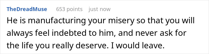 A comment about manufacturing misery and feeling indebted, related to a missing business sign. A comment about manufacturing misery and feeling indebted, related to a missing business sign.