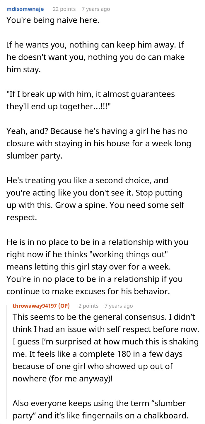 Woman Is Uncomfortable With Boyfriend's Female Best Friend, Finds Out They're Much More Than That Woman Is Uncomfortable With Boyfriend's Female Best Friend, Finds Out They're Much More Than That