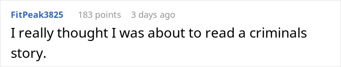 Online comment expecting a criminal story instead of the brownie recipe for mean teammates. Online comment expecting a criminal story instead of the brownie recipe for mean teammates.