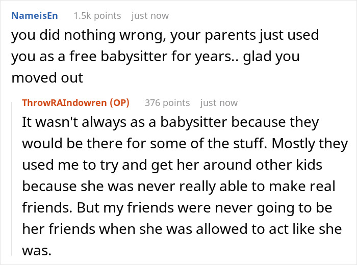 Parents Force Teen To Have Autistic Sis At All Bday Parties, Mad When She Does 18th Bday Differently Parents Force Teen To Have Autistic Sis At All Bday Parties, Mad When She Does 18th Bday Differently