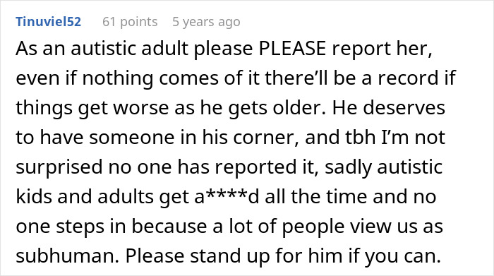 Evil Grandma Hopes Couple Has Severely Autistic Child Just Like Hers, Wants Them In Same Boat