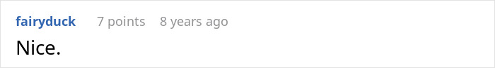 A comment with the word 'Nice', related to greedy bosses and their IT guy. A comment with the word 'Nice', related to greedy bosses and their IT guy.