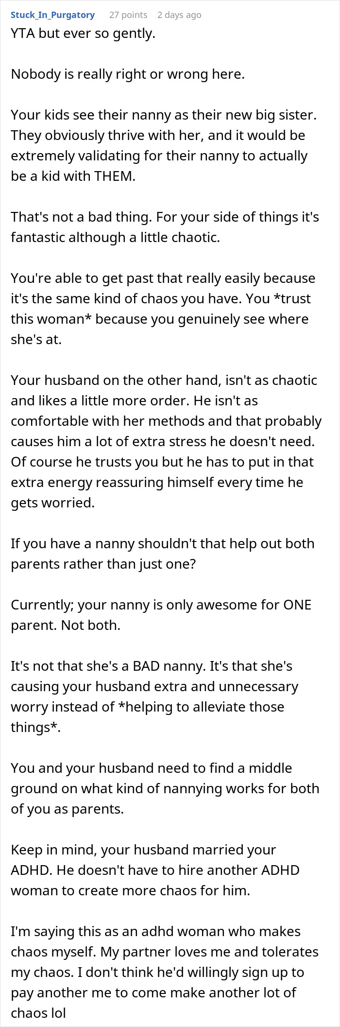 Husband Can't Stand Chaotic Nanny, Can't Believe How She Handles The Kids Husband Can't Stand Chaotic Nanny, Can't Believe How She Handles The Kids