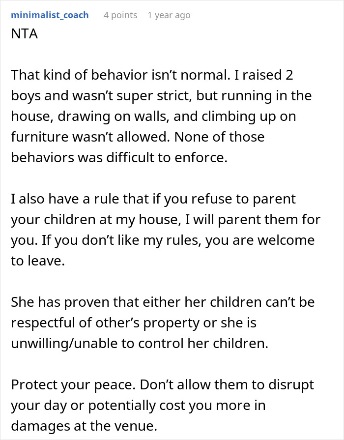 Bride Refuses To Gamble With Her Wedding After Sister Fails To Parent Her Wild Children: “Kids Will Be Kids” Bride Refuses To Gamble With Her Wedding After Sister Fails To Parent Her Wild Children: “Kids Will Be Kids”