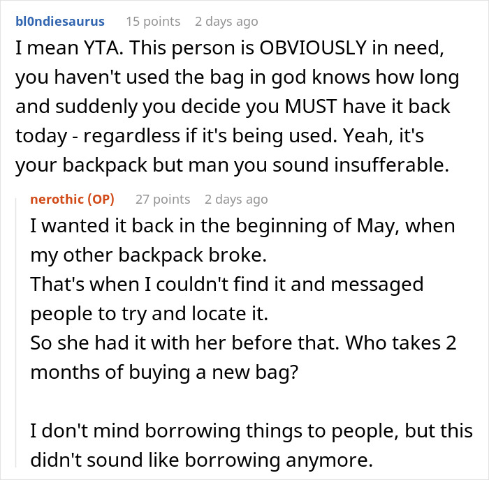 Cleaner Helps Herself To Teacher&rsquo;s Lost Backpack, Gets Mad When The Owner Helps Herself To It Too