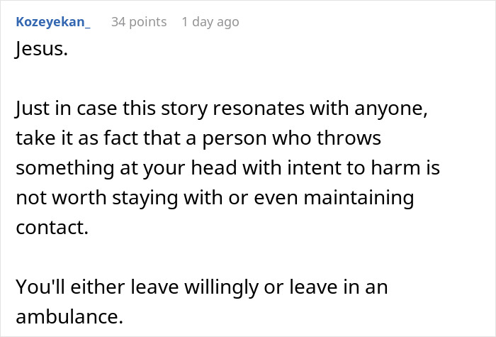 A comment about a woman questioning her fiancé upset about football, highlighting that a*****e partners are not worth staying with. A comment about a woman questioning her fiancé upset about football, highlighting that a*****e partners are not worth staying with.
