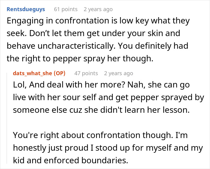 Boomer's xenophobic remarks; online comments about confronting a boomer and standing up for oneself. Boomer's xenophobic remarks; online comments about confronting a boomer and standing up for oneself.