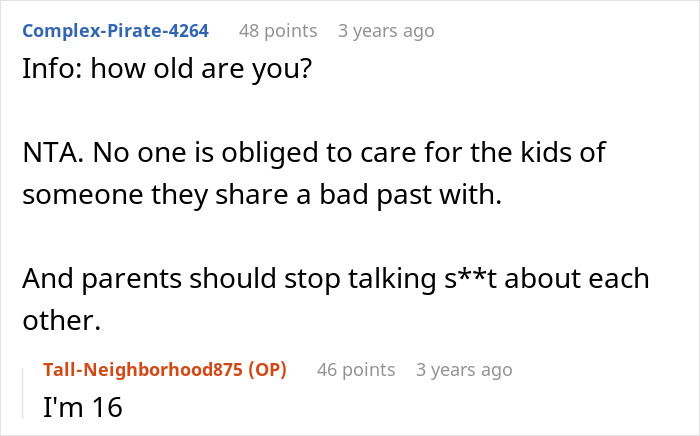 Guy Refuses To Help With Ex-Wife’s Kids After Accident, Couple Berate Him, 16YO Calls Them Entitled Guy Refuses To Help With Ex-Wife’s Kids After Accident, Couple Berate Him, 16YO Calls Them Entitled